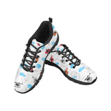 Watercolor helicopter cloud pattern Men's Sneaker Shoes