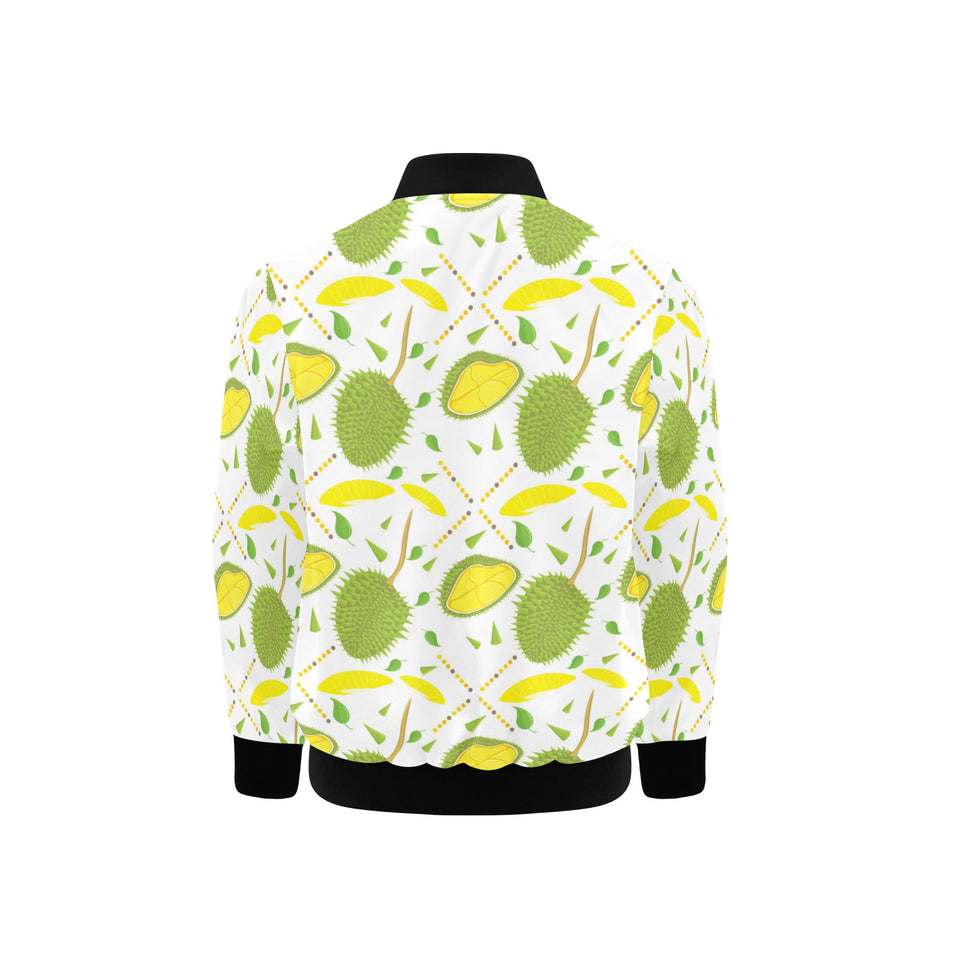 Durian pattern background Kids' Boys' Girls' Bomber Jacket