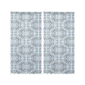 Traditional indian element pattern Gauze Curtain