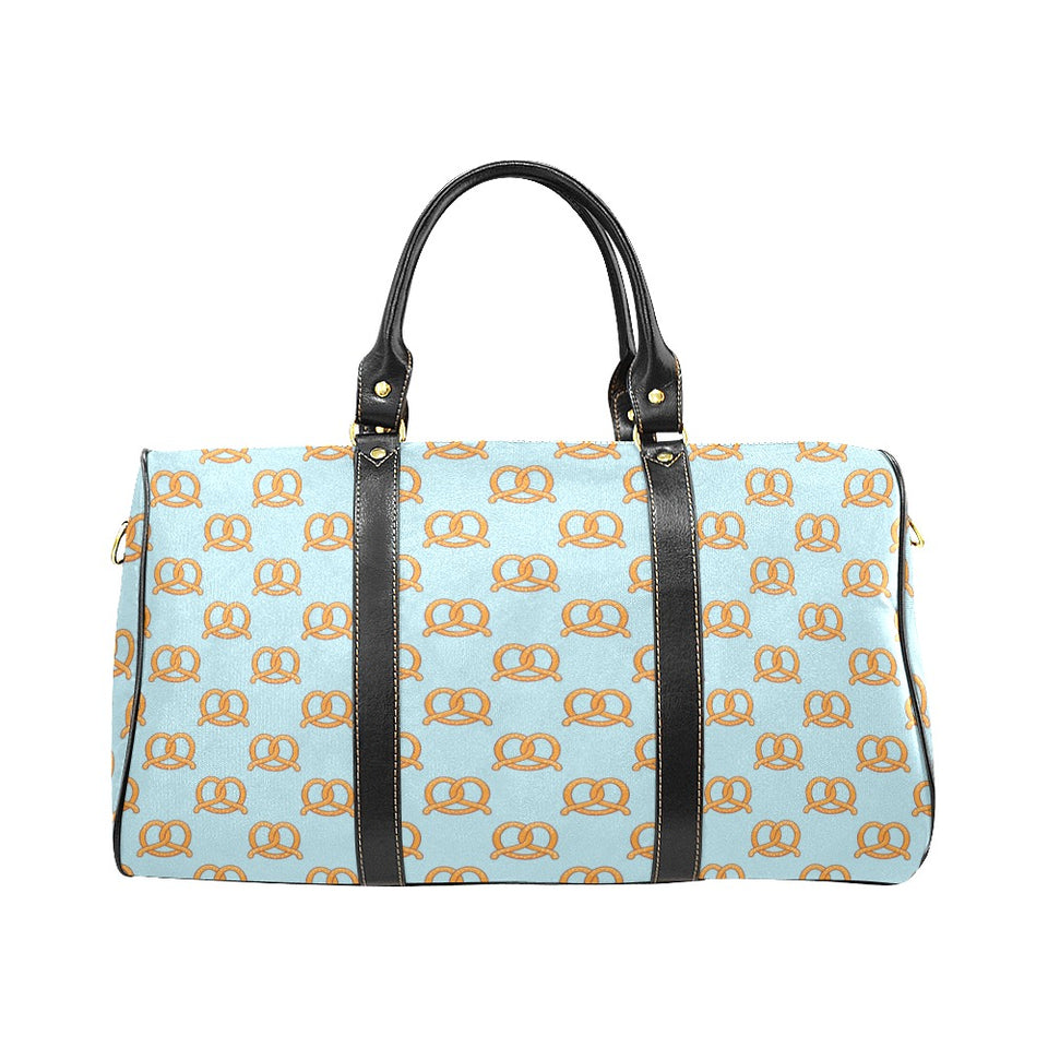 Pretzels Pattern Print Design 03 Travel Bag