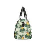 Beautiful parrot palm leaves pattern Travel Bag