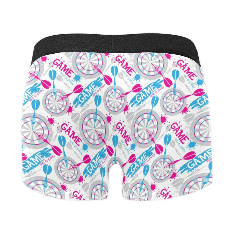 Darts Pattern Print Design 01 Men's All Over Print Boxer Briefs Men's Underwear