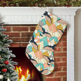 Eagle Pattern Print Design 02 Christmas Stocking