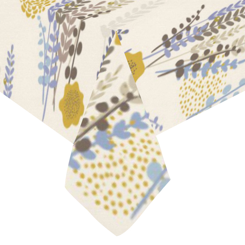 Lavender modern pattern blackground Tablecloth