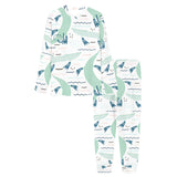 Crocodile diver pattern Women's All Over Print Pajama Set