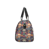 Sugar skulls flower maxican pattern Travel Bag