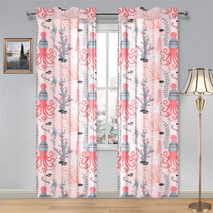 Octopus winter hat garland Fish candy Seaweed Cora Gauze Curtain