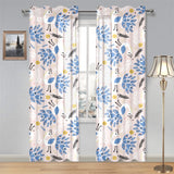 Cute peacock pattern Gauze Curtain