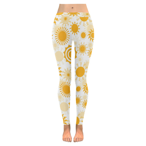 Sun design pattern Women's Legging Fulfilled In US