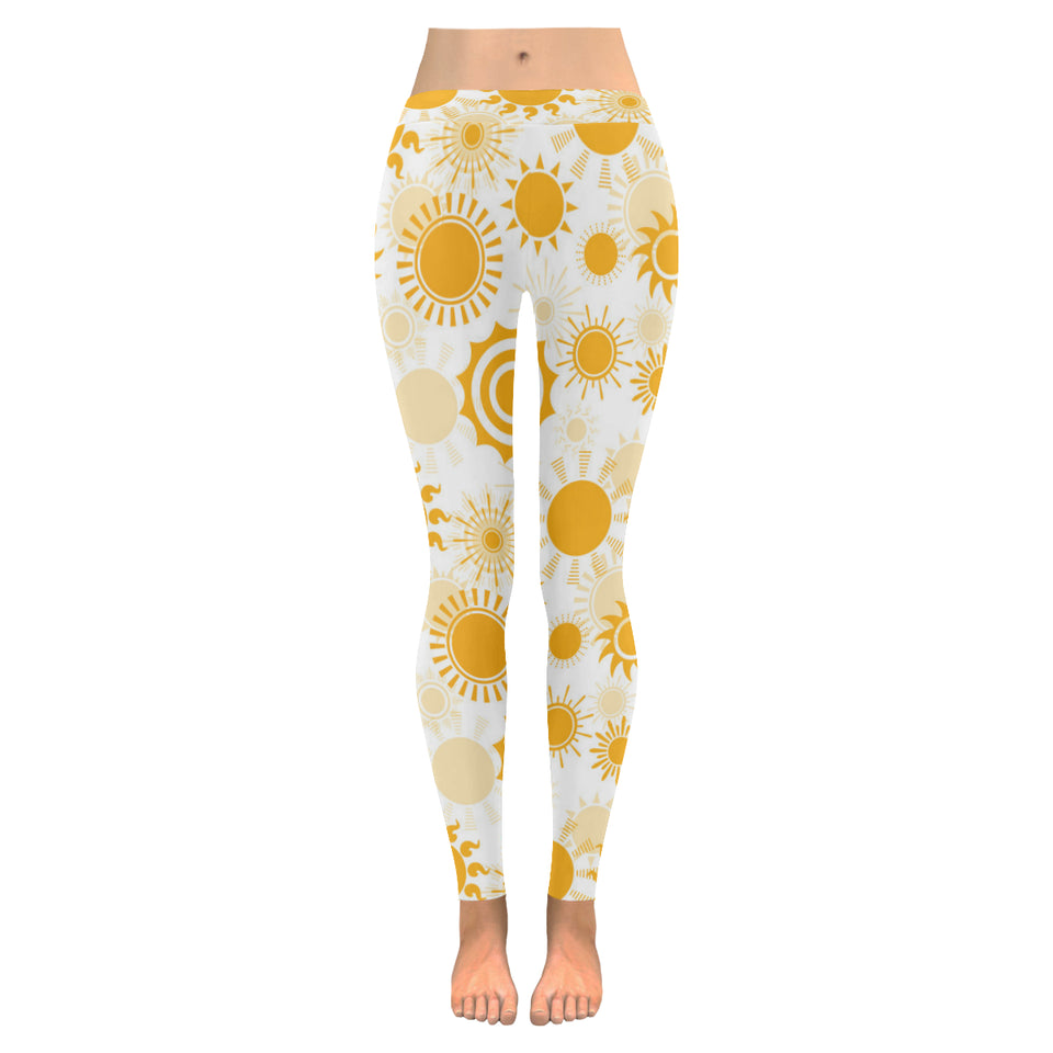 Sun design pattern Women's Legging Fulfilled In US