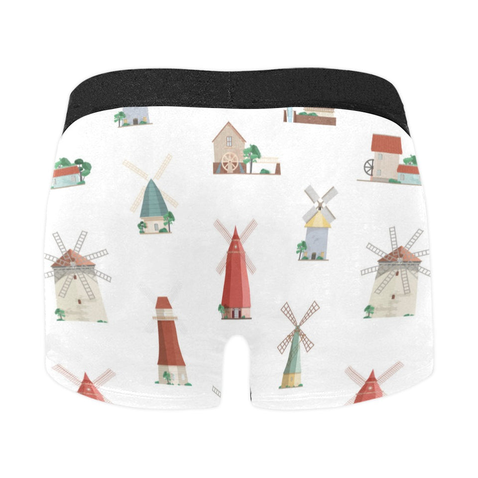 windmill design pattern Men's All Over Print Boxer Briefs Men's Underwear
