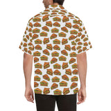 Sandwich Pattern Print Design 02 Men's All Over Print Hawaiian Shirt (Model T58)