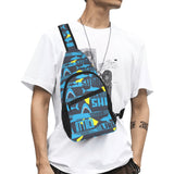 Shark dangerous All Over Print Chest Bag