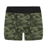 Digital Green camouflage pattern Men's All Over Print Boxer Briefs Men's Underwear