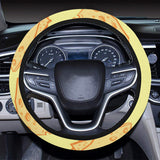 Cheese design pattern Car Steering Wheel Cover