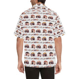 Camper Van Pattern Print Design 01 Men's All Over Print Hawaiian Shirt (Model T58)