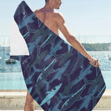 Shark pattern Beach Towel