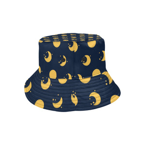 Moon star pattern Unisex Bucket Hat