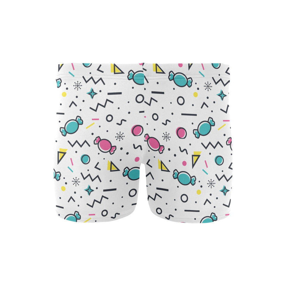 Candy design pattern Men's Swimming Trunks