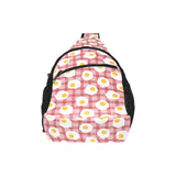 Fried Eggs Pattern Print Design 03 All Over Print Chest Bag