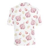 Garlic pattern Men's All Over Print Polo Shirt
