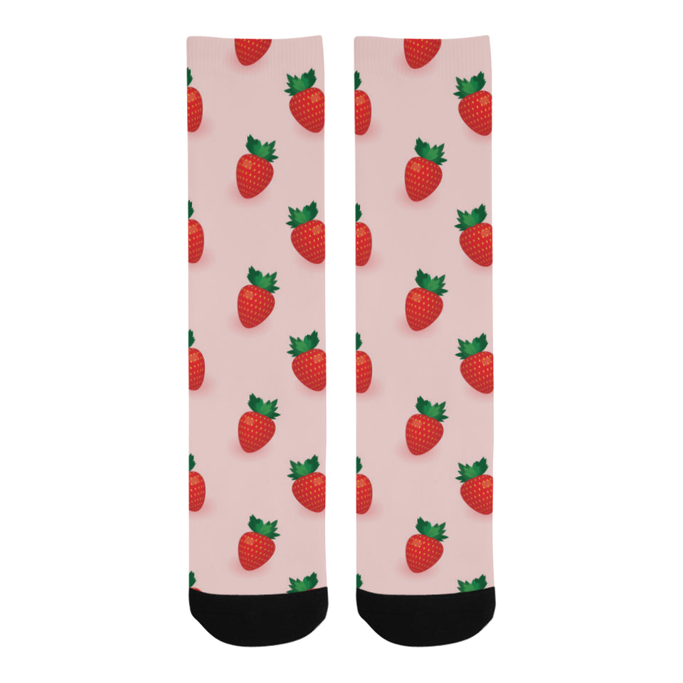 Strawberry beautiful pattern Crew Socks