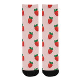 Strawberry beautiful pattern Crew Socks