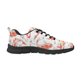 Watercolor Koi Fish Carp Fish pattern Men's Sneaker Shoes