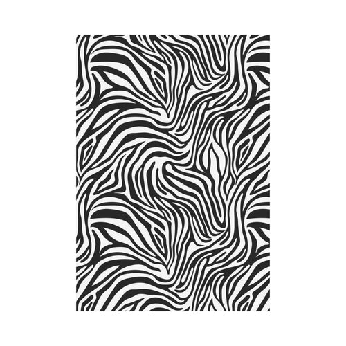 Zebra skin pattern House Flag Garden Flag