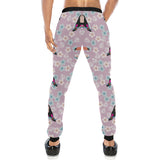Beautiful toucan flower leaves Unisex Casual Sweatpants
