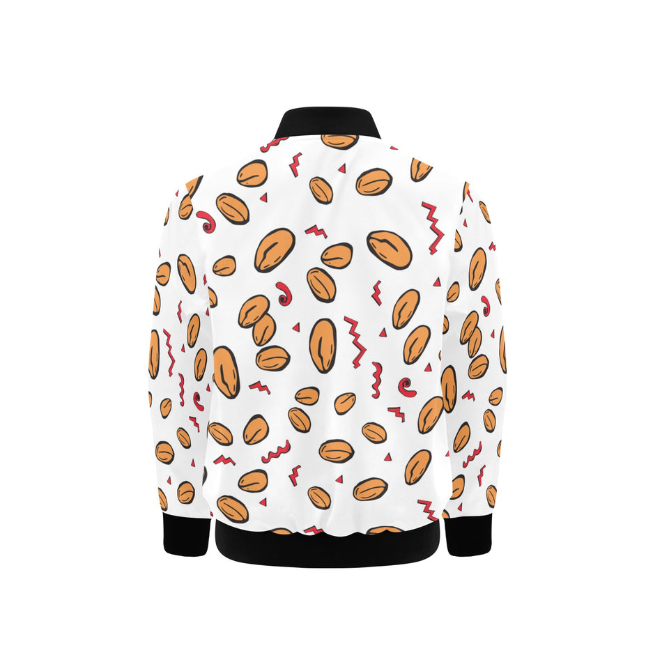 peanuts pattern background Kids' Boys' Girls' Bomber Jacket