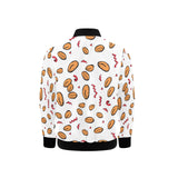 peanuts pattern background Kids' Boys' Girls' Bomber Jacket