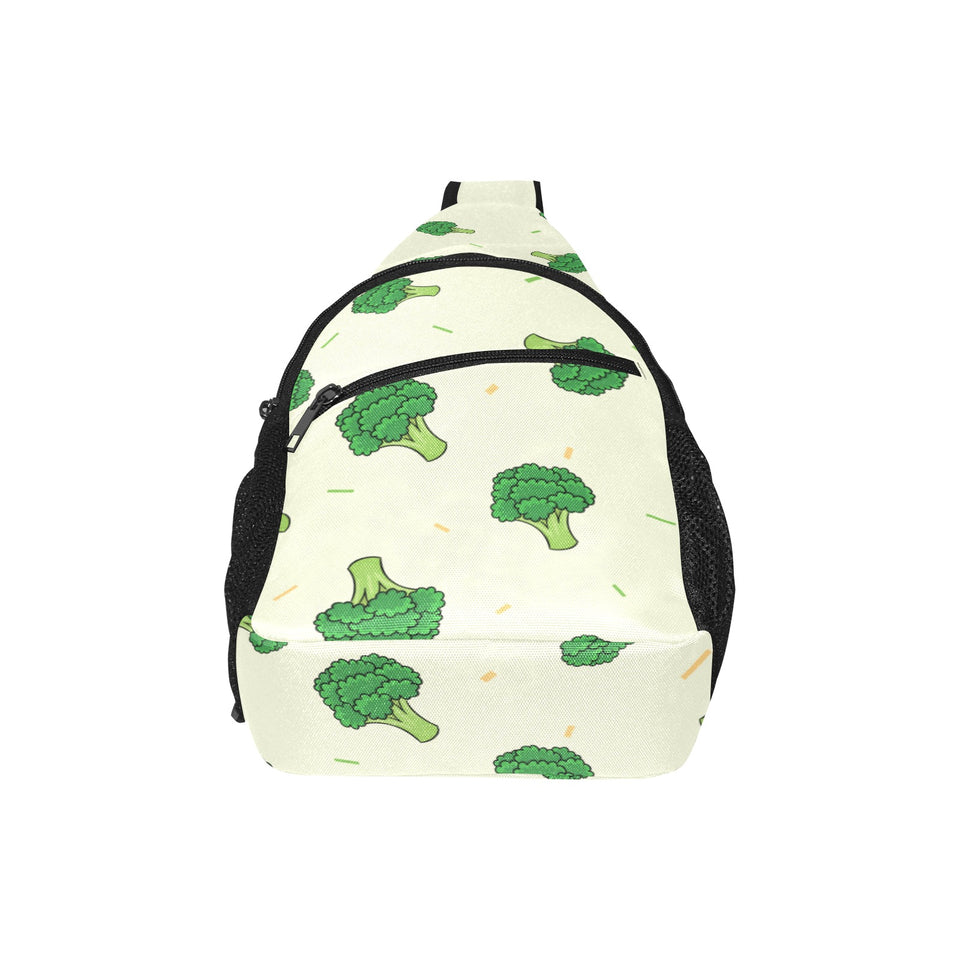 Broccoli pattern All Over Print Chest Bag