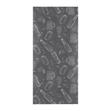 Beer hand drawn pattern Beach Towel