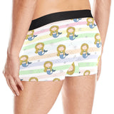 Cute hand drawn mermaid Men's All Over Print Boxer Briefs Men's Underwear