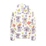 Cute koalas teapots tea Kids' Boys' Girls' Padded Hooded Jacket