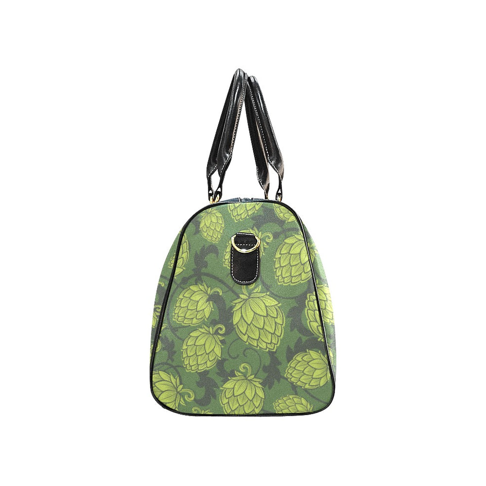 Hop pattern Hop cone background Travel Bag