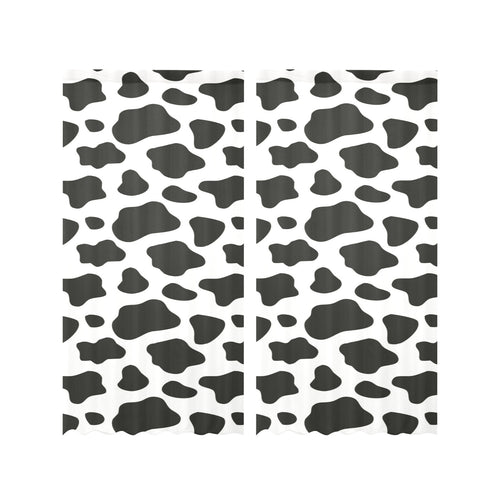 Cow skin pattern Gauze Curtain