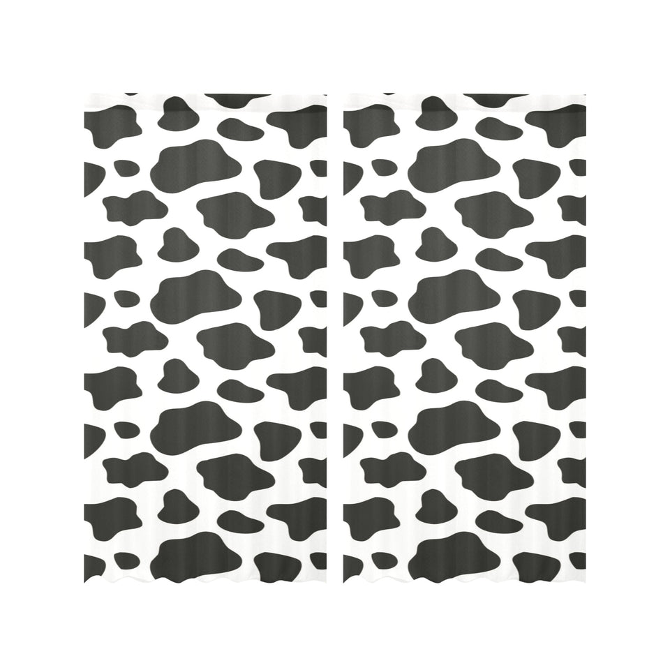 Cow skin pattern Gauze Curtain
