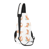 Cute Kangaroo pattern All Over Print Chest Bag