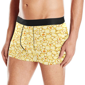 Popcorn Pattern Print Design 04 Men's All Over Print Boxer Briefs Men's Underwear