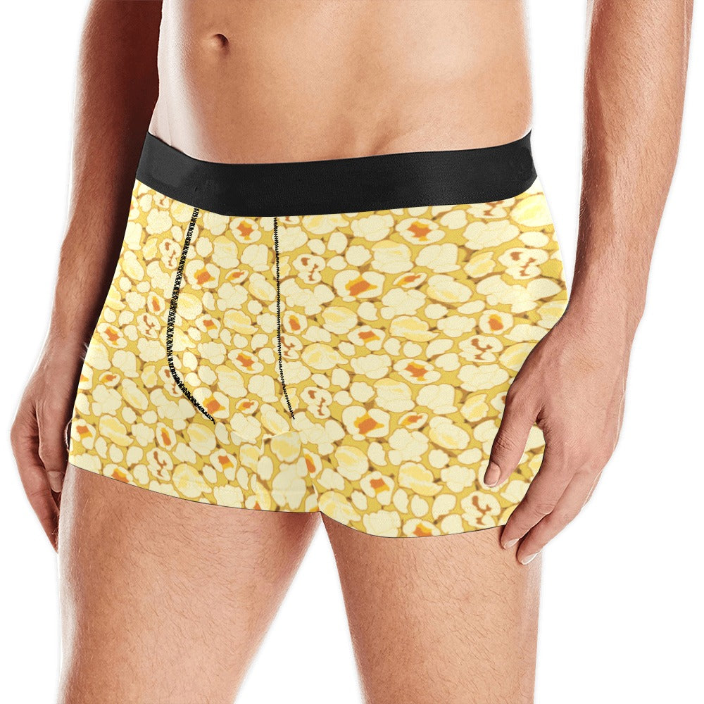 Popcorn Pattern Print Design 04 Men's All Over Print Boxer Briefs Men's Underwear