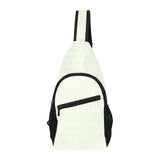 Cucumber pattern background All Over Print Chest Bag