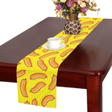 Sausage Pattern Print Design 01 Table Runner