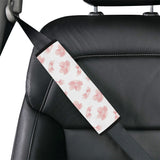 Pink sakura cherry blossom pattern Car Seat Belt Cover