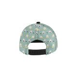 Cute hamster cheese pattern All Over Print Snapback Cap