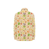 Guinea Pig Pattern Print Design 05 Women's Long Sleeve Polo Shirt