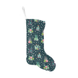 Cactus glass terrarium pattern Christmas Stocking