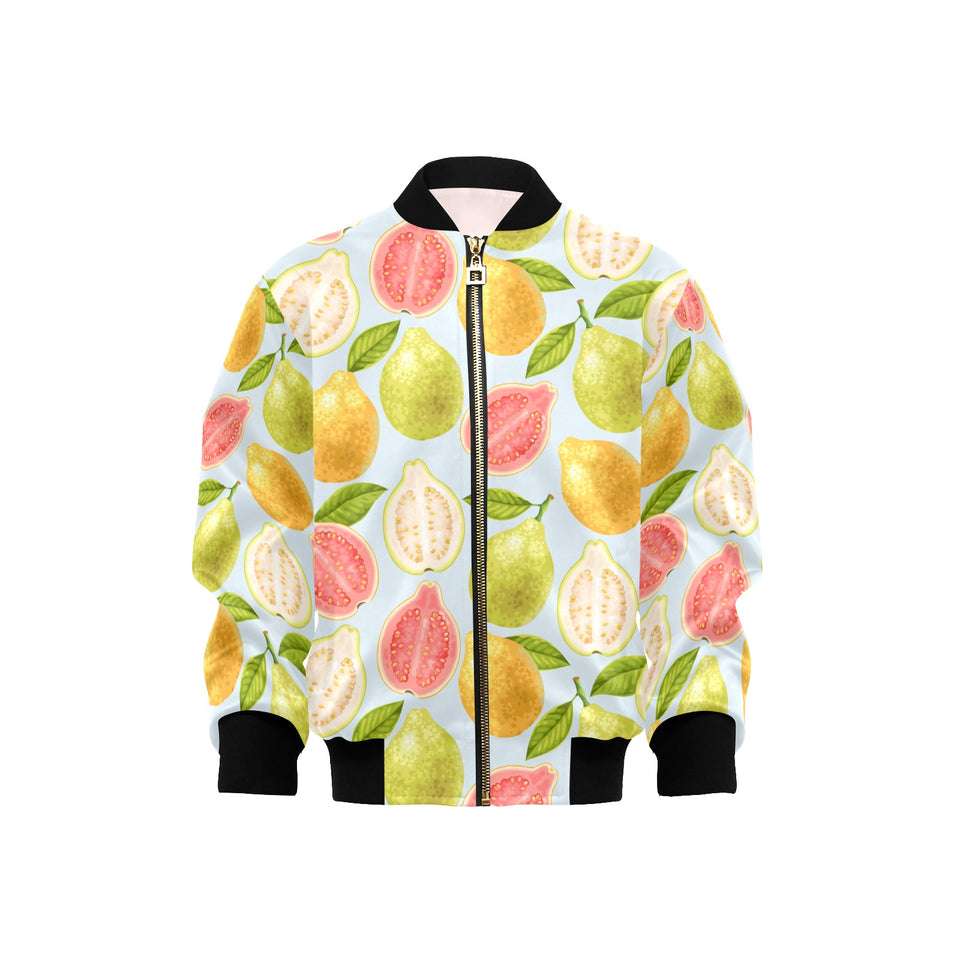 Guava design pattern Kids' Boys' Girls' Bomber Jacket