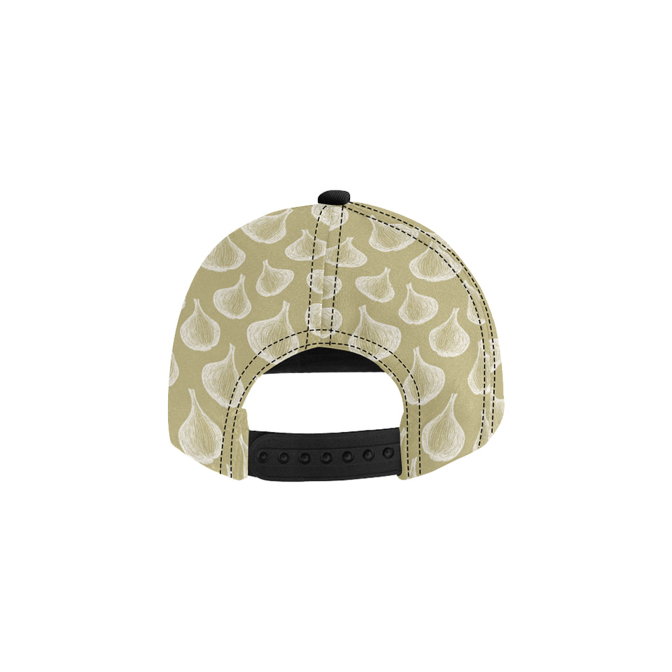 Garlic design pattern All Over Print Snapback Cap